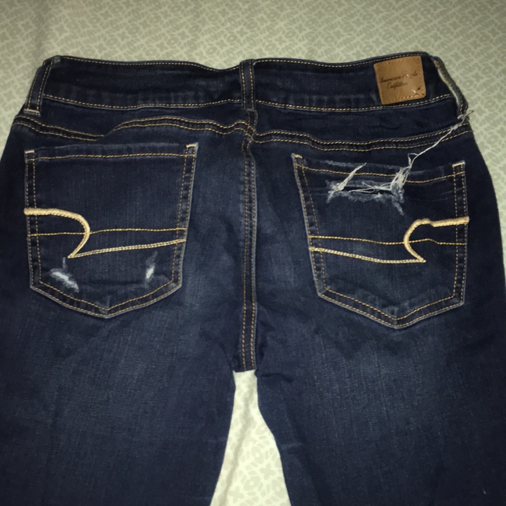 AMERICAN EAGLE stretchy jeggings (6 SHORT)